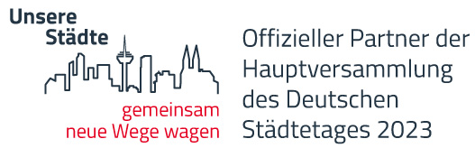 Offizieller Partner der Hauptversammlung des Deutschen Städtetages 2023